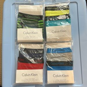7 Calvin Klein Underwear Kids Boxer Briefs NIP